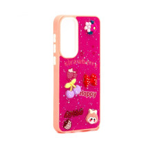 iLike Samsung Galaxy A55 EPOXY CARTOON COVER Rose Red iLike Samsung Galaxy A55 EPOXY CARTOON COVER Rose Red
