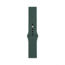 Connect 20mm Silicone Loop Watch Strap (S / M 110mm) Olive