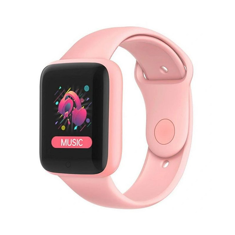 „iWear M7“ išmanusis ir fit laikrodis su lietimui jautriu 1,3 colio IPS medijos valdymu / širdies ritmo valdymu / kraujo