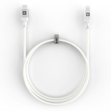 Evelatus USB C to Lightning Cable 2.0M 60W (MFI09) Aluminum housing braiding White Evelatus USB C to Lightning Cable 2.0M 60W (MFI09) Aluminum housing braiding White