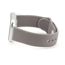 Connect 20mm Silicone Loop Watch Strap (S / M 110mm) Gray