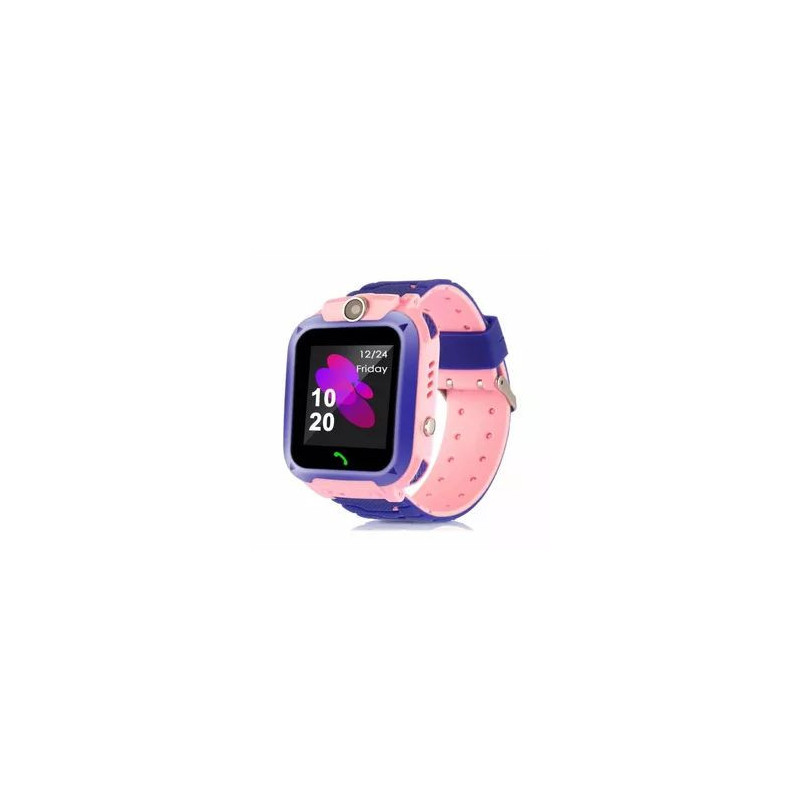 Bemi K1 See My Kid Wi-Fi / Sim GPS Tracking Kids Watch with Voice Call &amp; Chat Camera Pink