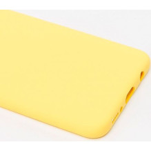 Evelatus Samsung Galaxy A20E Nano Silicone Case Soft Touch TPU Yellow