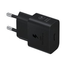 Samsung mobiliojo telefono įkroviklis sieninis 25W / juodas EP-T2510XBEGEU Samsung mobiliojo telefono įkroviklis sieninis 25W / juodas EP-T2510XBEGEU