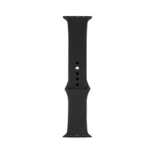 Connect Watch 42 / 44 / 45mm Silicone Loop Watch Strap (S / M 110mm) Black