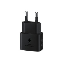 Samsung mobiliojo telefono įkroviklis sieninis 25W / juodas EP-T2510XBEGEU Samsung mobiliojo telefono įkroviklis sieninis 25W / juodas EP-T2510XBEGEU