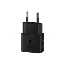 Samsung mobiliojo telefono įkroviklis sieninis 25W / juodas EP-T2510XBEGEU Samsung mobiliojo telefono įkroviklis sieninis 25W / juodas EP-T2510XBEGEU
