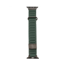 Connect Watch 38 / 40 / 41mm cortical back buckle magnetic suction Watch Straps Ceder Green Connect Watch 38 / 40 / 41mm cortical back buckle magnetic suction Watch Straps Ceder Green