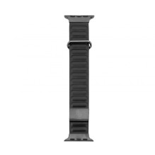 Connect Watch 42 / 44 / 45mm cortical back buckle magnetic suction Watch Straps Black Connect Watch 42 / 44 / 45mm cortical back buckle magnetic suction Watch Straps Black