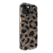 Evelatus Apple iPhone 15 PC Customized Print Design Cheetah