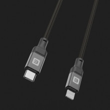 „Evelatus“ USB C į „Lightning“ laidas 2,0 m, 60 W (MFI09), aliuminio korpusas, juodas „Evelatus“ USB C į „Lightning“ laidas 2,0 m, 60 W (MFI09), aliuminio korpusas, juodas