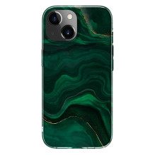 „Evelatus Apple iPhone 15 Plus“ kompiuterio dėklas, pritaikytas spausdinimui, marmuro žalias