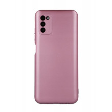 „iLike Samsung“ metalinis dėklas, skirtas „Samsung Galaxy A13 5G / A04S“, rožinis