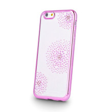 Beeyo Sony E5 Flower Dots TPU Pink Beeyo Sony E5 Flower Dots TPU Pink