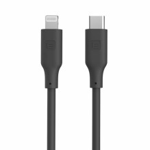 Evelatus Evelatus USB C to Lightning Silicone Cable 1.2M (MFI10CL) 60W / 20V3A Black