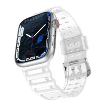 „Hurtel“ – triguba apsauga „Apple Watch 42 / 44 / 45 / 49 mm“ dirželiui – permatoma „Hurtel“ – triguba apsauga „Apple Watch 42 / 44 / 45 / 49 mm“ dirželiui – permatoma