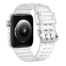 Hurtel - Strap Triple Protection for Apple Watch 42 / 44 / 45 / 49 mm band bracelet - transparent