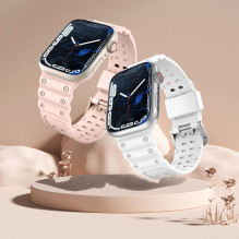 „Hurtel“ – triguba apsauga „Apple Watch 42 / 44 / 45 / 49 mm“ dirželiui – permatoma „Hurtel“ – triguba apsauga „Apple Watch 42 / 44 / 45 / 49 mm“ dirželiui – permatoma