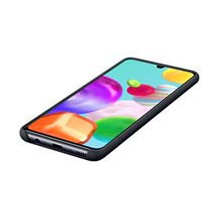 Samsung Galaxy A41 Silicone Cover case Black