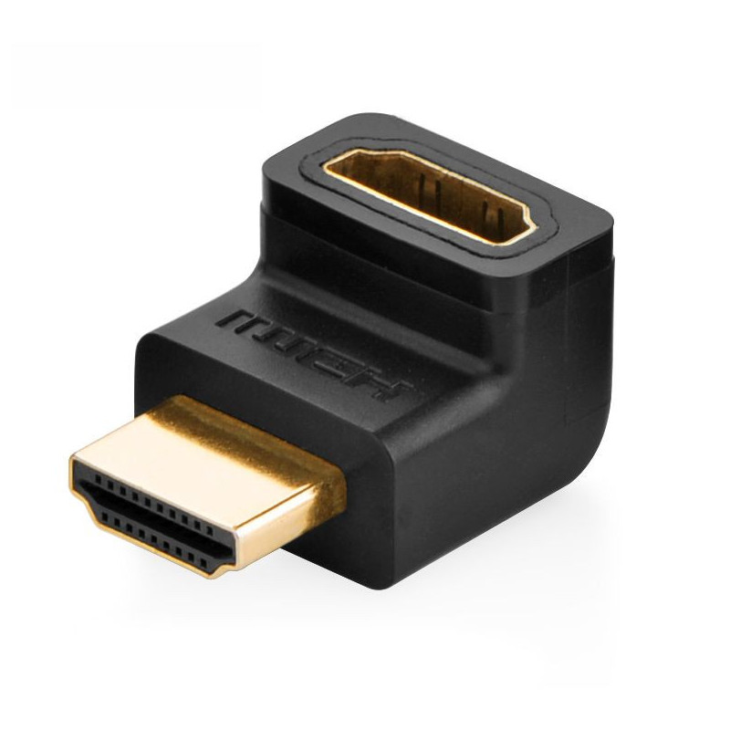 „Ugreen“ HDMI (kištukas) - HDMI (lizdas) juodas adapteris (HD112) juodas