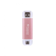 „Transcend SSD USB-C 1TB“ išorinis, rožinis / TS1TESD300P