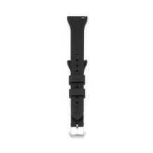 Connect 22mm T-buckle Silicone Loop Watch Strap (130mm M / L) Black