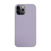 iLike Apple iPhone 12 / 12 Pro Silicone plastic case Eco Print Design Flower