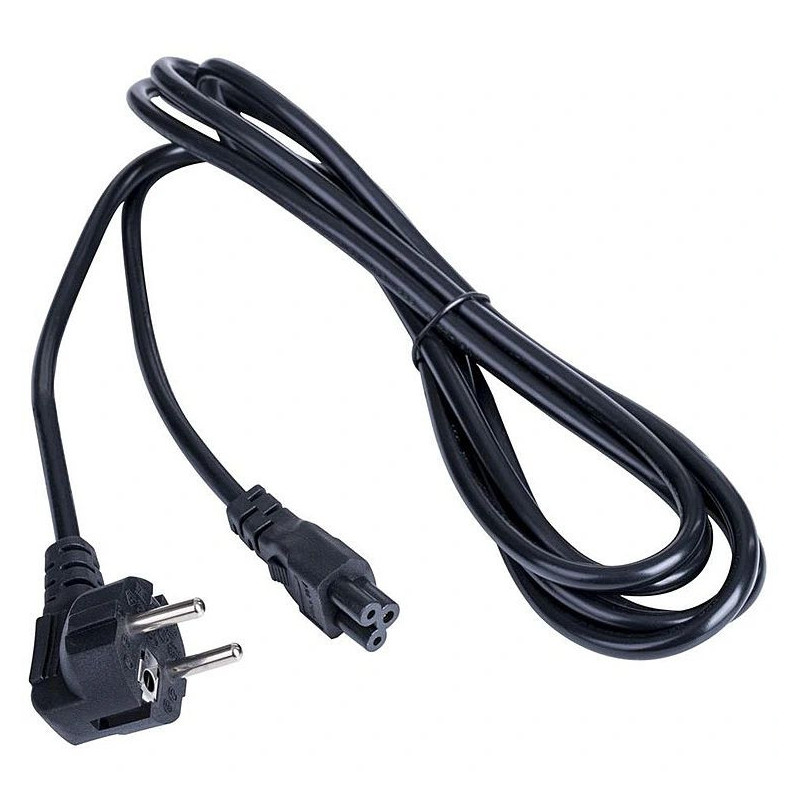 CP NB-10A Power Cable Euro 3-Pin C5 IEC 3m Hybrid standard C / E / F CEE 7 / 7 Black