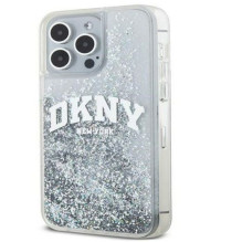 DKNY Apple iPhone 15 Pro 6.1 hardcase Liquid Glitter Big Logo Black DKNY Apple iPhone 15 Pro 6.1 hardcase Liquid Glitter Big Logo Black