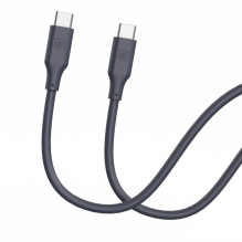 Evelatus Evelatus USB C į USB C silikoninis kabelis 1.2M 60W / 20V3A mėlynas
