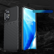 „Hurtel Thunder Case“ lankstus šarvuotas dėklas, skirtas „OnePlus Nord N20 5G“, juodas „Hurtel Thunder Case“ lankstus šarvuotas dėklas, skirtas „OnePlus Nord N20 5G“, juodas