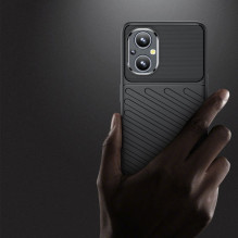 Hurtel Thunder Case flexible armored cover for OnePlus Nord N20 5G black Hurtel Thunder Case flexible armored cover for OnePlus Nord N20 5G black