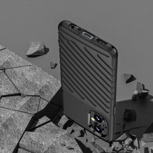 Hurtel Thunder Case flexible armored cover for OnePlus Nord N20 5G black Hurtel Thunder Case flexible armored cover for OnePlus Nord N20 5G black