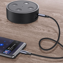 Ugreen kabelis USB C - mini lizdas 3,5 mm 1 m (AV143) pilkas