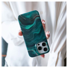 „Evelatus Apple iPhone 15 Pro Max PC“ pritaikytas spausdinimo dizainas, marmuro žalias