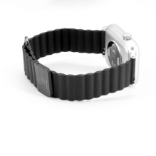 Connect 20mm Cortical back buckle magnetic suction Watch Straps (130mm M / L) Black