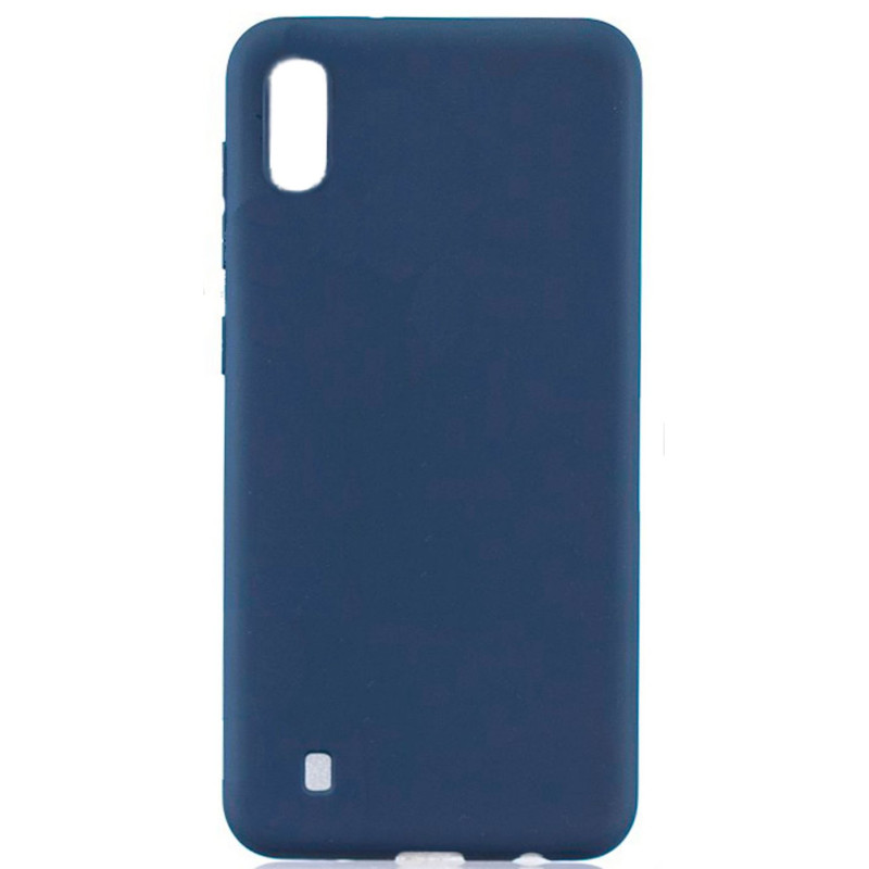 Evelatus Samsung Galaxy A10 Nano Silicone Case Soft Touch TPU Dark Blue