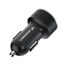 Wozinsky Wozinsky WDCCAC USB-C USB-A 36W car charger - black
