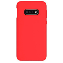 Evelatus Samsung Galaxy S10e Nano Silicone Case Soft Touch TPU Red