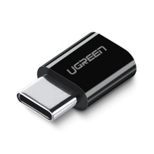 Ugreen adapteris micro USB į USB Type-C, juodas (30391), juodas