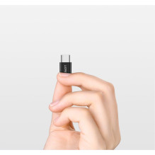 Ugreen adapteris micro USB į USB Type-C, juodas (30391), juodas