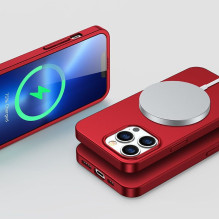 Joyroom - Joyroom 360 Full Case front and back cover for iPhone 13 Pro Max + tempered glass screen protector red (JR-BP9 Joyroom - Joyroom 360 Full Case front and back cover for iPhone 13 Pro Max + tempered glass screen protector red (JR-BP9
