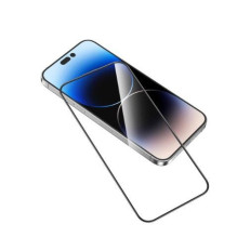 „iLike Xiaomi Redmi 13C 5G 2.5D“ pilnai apsauginis stiklas, antistatinis, itin stiprus, juodas