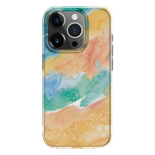 „Evelatus Apple iPhone 15 Pro Max“ kompiuterio dėklas, pritaikytas spausdinimui, marmurinis, auksinis