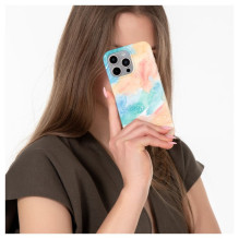„Evelatus Apple iPhone 15 Pro Max“ kompiuterio dėklas, pritaikytas spausdinimui, marmurinis, auksinis