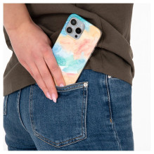 „Evelatus Apple iPhone 15 Pro Max“ kompiuterio dėklas, pritaikytas spausdinimui, marmurinis, auksinis