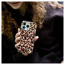 Evelatus Apple iPhone 15 Pro Max PC Customized Print Design Leopard