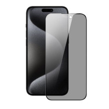 „iLike Xiaomi Redmi Note 13 5G Privacy 2.5D Silk Full Cover“ apsauginis dangtelis, antistatinis, itin stiprus, juodas