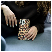 Evelatus Apple iPhone 15 Pro Max PC Customized Print Design Leopard