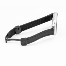 Connect 20mm Silicone Leather Watch Straps with Magnetic Black